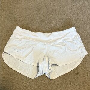 Lululemon Athletica Light Gray Athletic Shorts